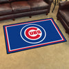 MLB - Chicago Cubs 4ft. x 6ft. Plush Area Rug