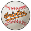 MLB - Baltimore Orioles Retro Collection Baseball Rug - 27in. Diameter - (1975)