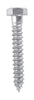 Hillman 5/16 in. X 2 in. L Hex Hot Dipped Galvanized Steel Lag Screw 100 pk