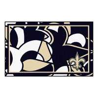 NFL - New Orleans Saints XFIT 4ft. x 6ft. Plush Area Rug