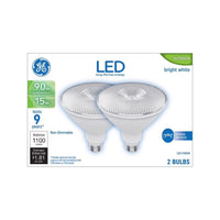 GE PAR38 E26 (Medium) LED Bulb Warm White 90 Watt Equivalence 2 pk