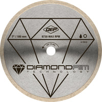 QEP 7 in. D X 5/8 in. Steel Diamond Saw Blade 1 pk