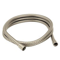 Brushed nickel handheld shower hose