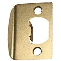 Kwikset 2.25 in. H X 1 in. L Polished Brass Gold Metal Door Strike