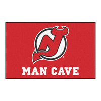 NHL - New Jersey Devils Man Cave Rug - 5ft. x 8 ft.