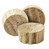 Wolfcraft Flat Oak Head Plug 3/8 in. D X 1/4 in. L 1 pk Natural