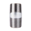 BK Products 3/8 in. MPT x 2 in. L Galvanized Steel Nipple (Pack of 5)