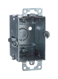 Steel City 12.5 cu in Rectangle Galvanized Steel 1 gang Switch Box Silver