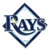 MLB - Tampa Bay Rays 3D Color Metal Emblem