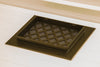 Steelcrest Designer 8 X 6 Wall /Ceiling Oil-Rubbed Bronze Return Vent Cover With Face Mounting Screw Holes No Damper