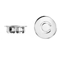 Danco Round Chrome Plastic Cold Index Button For American Standard Faucets (Pack of 5)