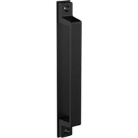 V1107 Modern Gate Pull - Black