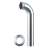 PlumbCraft 1-1/4 in. Slip in. Brass Wall Bend