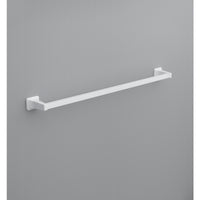 OakBrook Satin White Towel Bar 30 in. L Die Cast Zinc