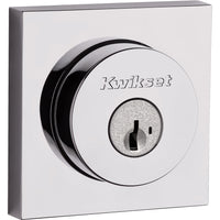 158 SQT 26 SMC RCAL RCS K3 Halifax 1-Cyl Deadbolt with SC1 Keyway - Polished Chrome