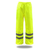 Boss Hi-Vis Yellow Polyester Rain Pants M