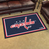 NHL - Washington Capitals 4ft. x 6ft. Plush Area Rug