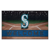 MLB - Seattle Mariners Rubber Door Mat - 18in. x 30in.