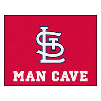 MLB - St. Louis Cardinals (STL) Man Cave Rug - 34 in. x 42.5 in.