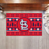 MLB - St. Louis Cardinals (STL) Holiday Sweater Rug - 19in. x 30in.