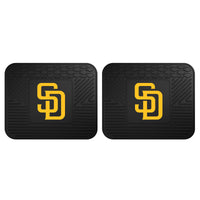 MLB - San Diego Padres Back Seat Car Mats - 2 Piece Set