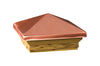 Deckorators 3 in. H X 4 in. W Copper Wood Post Cap (Pack of 6).