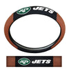 NFL - New York Jets Football Grip Steering Wheel Cover 15" Diameter