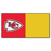 NFL - Kansas City Chiefs Team Carpet Tiles - 45 Sq Ft.