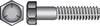 Hillman 5/8 in. D X 3-1/2 in. L Heat Treated Zinc Steel Hex Head Cap Screw 25 pk