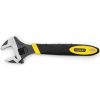 Stanley MaxSteel Metric and SAE Adjustable Wrench 12 in. L 1 pc