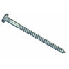 Hillman 1/2 in. X 6 in. L Hex Hot Dipped Galvanized Steel Lag Screw 25 pk