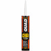 OSI Quad White Elastomeric Polymers Door, Siding and Window Sealant 10 oz (Pack of 12).