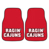 University of Louisiana-Lafayette Carpet Car Mat Set - 2 Pieces