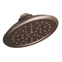 Oil rubbed bronze one-function 7" diameter spray head rainshower