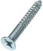 Hillman No. 10 X 2 in. L Phillips Zinc-Plated Wood Screws 100 pk