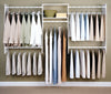 Easy Track 2-3/5 in. H X 17-1/5 in. W X 3-1/2 in. L Wood Closet Organizer