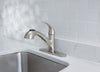 OakBrook Pacifica One Handle Brushed Nickel Pull-Out Kitchen Faucet