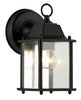 Bel Air Lighting Patrician Black Switch Incandescent Wall Lantern