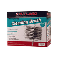 Rutland 12-3/4 in. Rectangular Oil Tempered Chimney Brush