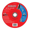 Diablo 7 in. D X 7/8 in. Aluminum Oxide Metal Cut-Off Disc 1 pk