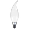 GE E12 E12 (Candelabra) LED Light Bulb White 4 Watt Equivalence 1 pk