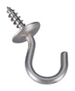 National Hardware Silver Stainless Steel Cup Hook 10 lb (Pack of 5)