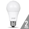 Feit LED A19 E26 (Medium) LED Bulb Color Changing 40 Watt Equivalence 2 pk