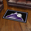 MLB - Colorado Rockies Mountains 3ft. x 5ft. Plush Area Rug