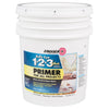 Zinsser Bulls Eye 1-2-3 Plus White Flat/Matte Water-Based Acrylic Primer 5 gal