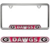 University of Georgia Embossed License Plate Frame