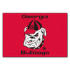 University of Georgia Old Bulldog Rug - 19in. x 30in.