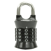 Master Lock 5.5 in. H X 1-1/2 in. W Metal 4-Dial Combination Padlock