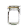 KIKKERLAND 0.1 in. W X 4.2 in. L Clear Polyethylene Mason Jar Storage Bag (Pack of 24).