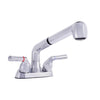 LDR Chrome Pull-Down Bathroom Sink Faucet 4 in.